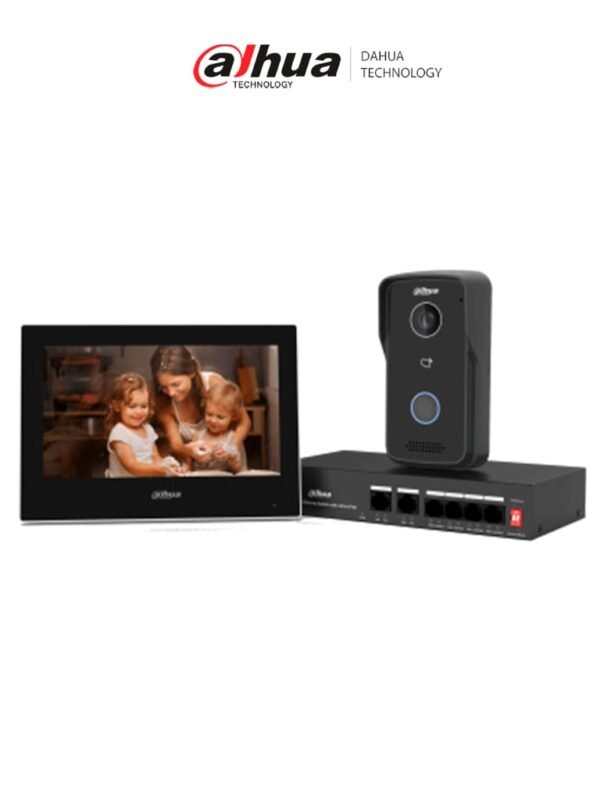 KIT VIDEPORTERO DAHUA IP