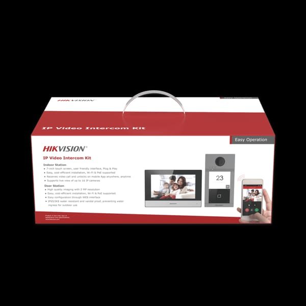 KIT VIDEOPORTERO HIKVISION IP