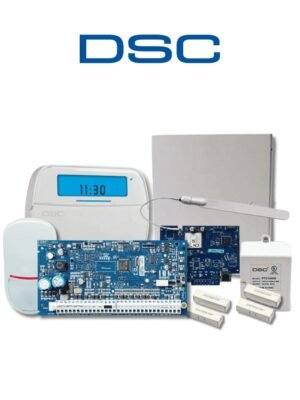 KIT DE ALARMA DSC ALAMBRICO CON COMUNICADOR CELULAR