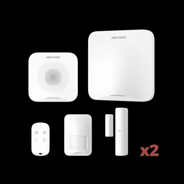 KIT DE ALARMA HIKVISION INALAMBRICO CON COMUNICADOR CELULAR