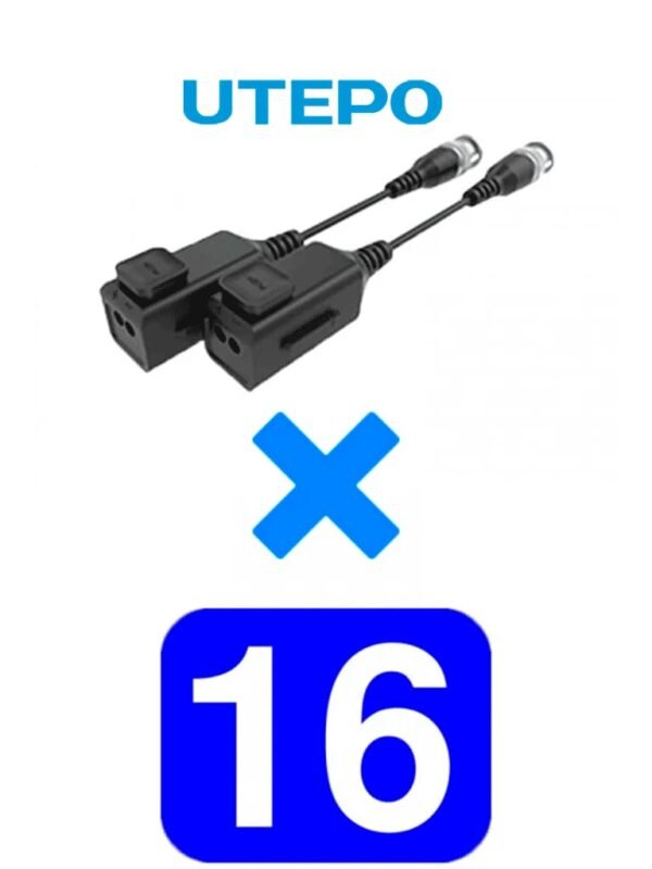 TRANCEPTORES UTEPO 4K 16 PARES