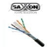 BOBINA SAXXON UTP COBRE DOBLE FORRO 305 MTS CAT6