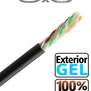 BOBINA SAXXON UTP COBRE DOBLE FORRO 305 MTS CAT6