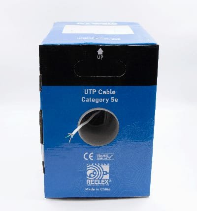 BOBINA SAXXON UTP COBRE 305 MTS CAT5E