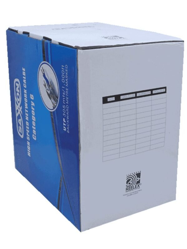 BOBINA SAXXON UTP COBRE 305 MTS CAT6